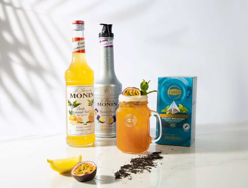 Lipton X Monin cocktails & mocktails